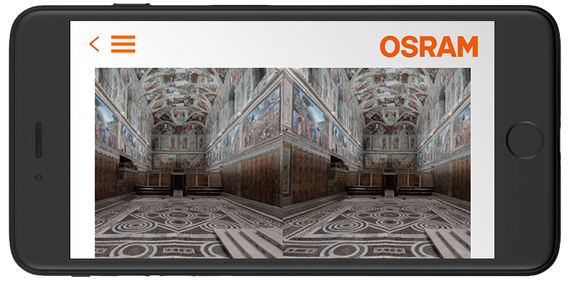 VR-App-Sixtinische-Kappelle VR App Screensot